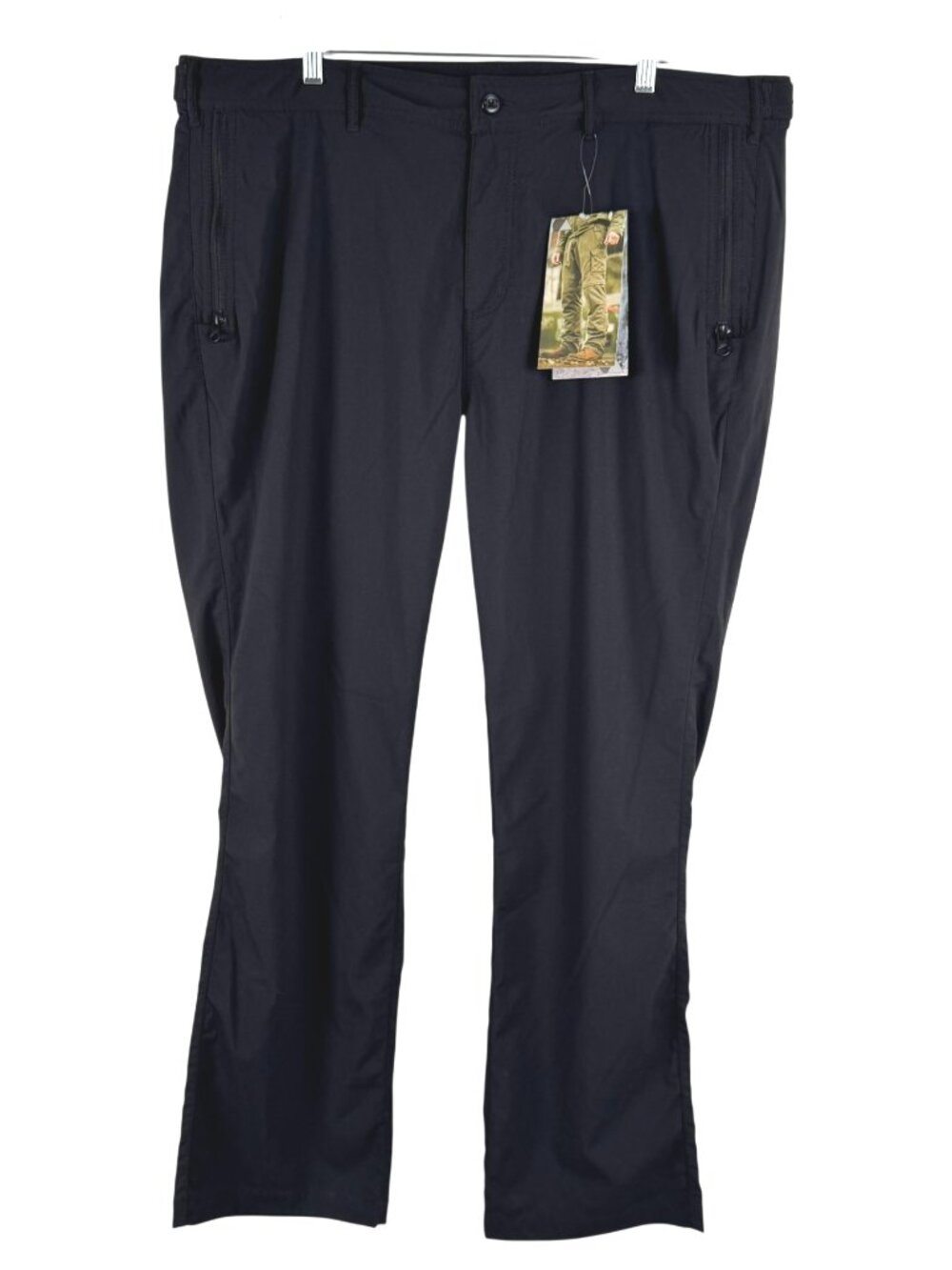 Clothing Arts Business Traveler Pants 42x32 Black Pick Pocket Proof NWT PT-2821